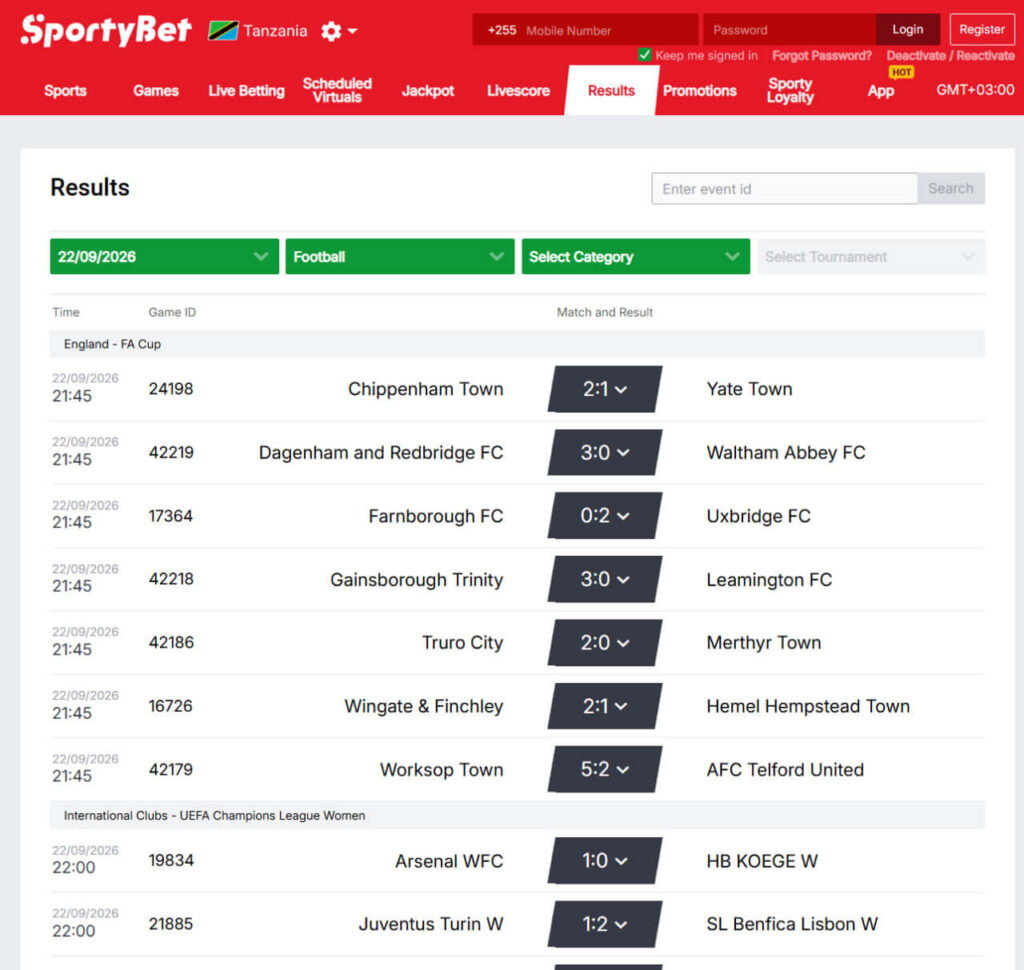 Spot bet live